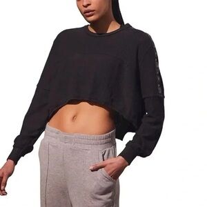 Free People | Dream Workout Layer Black Size XS